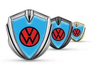 VW Insignia De Logo 3D Look Carrera Lustro 3D Escudo